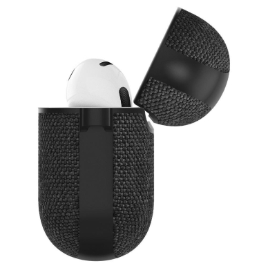 DĖKLAS SPIGEN URBAN FIT APPLE AIRPODS 3 JUODAS 8