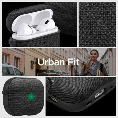 Dėklas Spigen URBAN FIT Apple AIRPODS PRO 1/2 Juodas 14