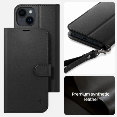 Dėklas Spigen WALLET S IPHONE 14 Juodas 10