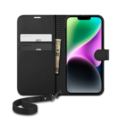 Dėklas Spigen WALLET S IPHONE 14 Juodas 3