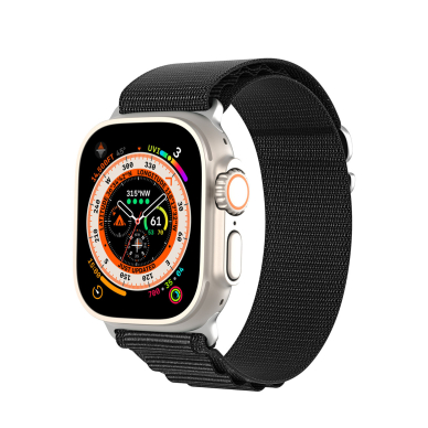 Apyrankė Dux Ducis Strap GS Version Apple Watch 9/8/7/6/SE/5/4/3/2/1 (41, 40, 38mm) - Juoda 3