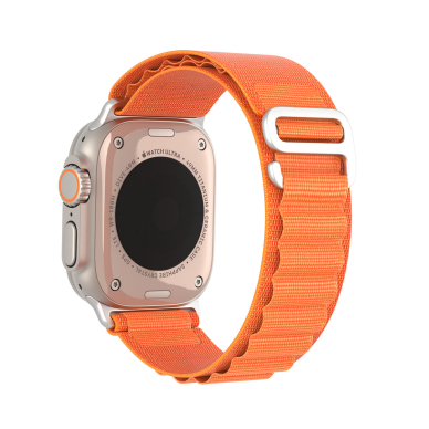 Apyrankė Dux Ducis Strap GS Version Sport Apple Watch Ultra/9/8/7/6/SE/5/4/3/2/1 (42, 44, 45, 49mm) - Oranžinė 3