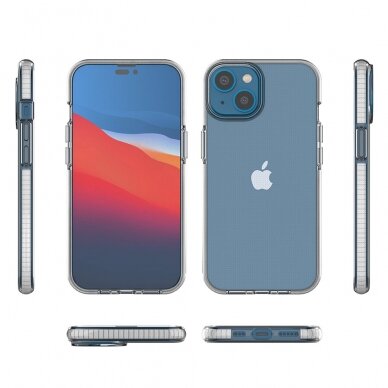 Dėklas Spring Case for iPhone 14 šviesiai mėlynas 1