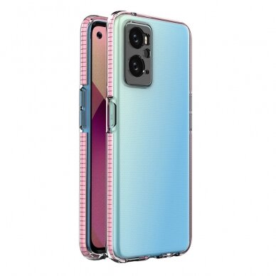 Dėklas Spring Case for Realme 9i, Oppo A36 / A76 / A96 Rožinis