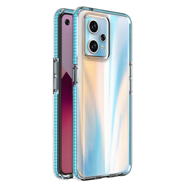 Dėklas Spring Case for Realme 9 Pro+ / Realme 9 šviesiai mėlynas