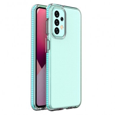 Dėklas Spring Case for Samsung Galaxy A23 šviesiai mėlynas