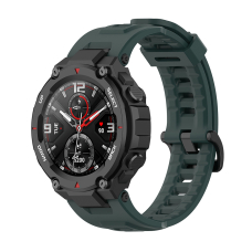 [Užsakomoji prekė] Apyrankė Amazfit T-Rex / T-Rex Pro - Techsuit Watchband (W067) - Tamsiai žalias