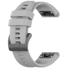 [Užsakomoji prekė] Apyrankė Garmin Fenix 5/5 Plus 6/6 Pro/7/Forerunner 935/945/955/Approach S60/S62 - Techsuit Watchband QuickFit 22mm (W060) - Pilkas