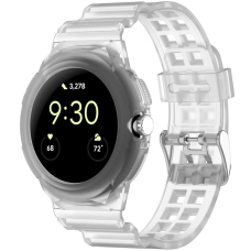 [Užsakomoji prekė] Apyrankė Google Pixel Watch / Watch 2 / Watch 3 41mm - Techsuit Watchband (W065) - Skaidrus