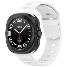 [Užsakomoji prekė] Apyrankė Samsung Galaxy Watch Ultra 47mm - Techsuit Watchband (W055) - Baltas