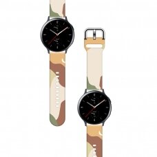 Apyrankė Strap Moro Samsung Galaxy Watch 42mm / 4 / 5 / 6 / Active (40/44mm) camo (16)