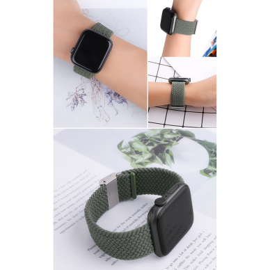 Pinta apyrankė Fabric Apple Watch 6 / 5 / 4 / 3 / 2 (40mm / 38mm) marga (2) 4