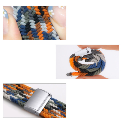 Pinta apyrankė Fabric Watch 6 / 5 / 4 / 3 / 2 (44mm / 42mm) oranžinė 1