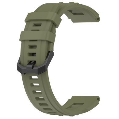 [Užsakomoji prekė] Apyrankė Amazfit T-Rex Ultra - Techsuit Watchband (W067) - Tamsiai žalias 1