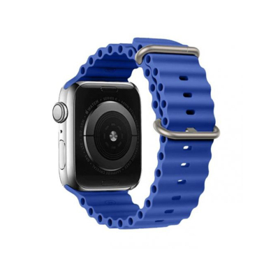 [Užsakomoji prekė] Apyrankė Apple Watch 1/2/3/4/5/6/7/8/9/SE/SE 2 (38/40/41mm) - Techsuit Watchband (W038) - Mėlynas 1