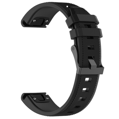 [Užsakomoji prekė] Apyrankė Garmin Fenix 3/3 HR/5X/5X Plus/6X/6X Pro/7X/7X Pro Solar - Techsuit Watchband QuickFit 26mm (W058) - Juodas