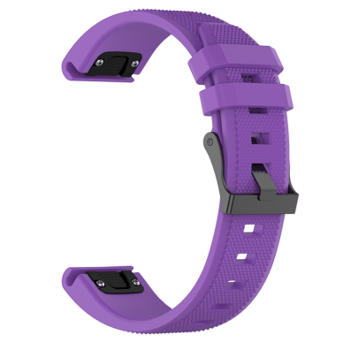 [Užsakomoji prekė] Apyrankė Garmin Fenix 3/3 HR/5X/5X Plus/6X/6X Pro/7X/7X/7X Pro Solar - Techsuit Watchband QuickFit 26mm (W058) - Violetinis