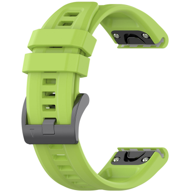 [Užsakomoji prekė] Apyrankė Garmin Fenix 3/3 HR/5X/5X Plus/6X/6X Pro/7X/7X/7X Pro Solar - Techsuit Watchband QuickFit 26mm (W060) - Light Green