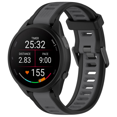 [Užsakomoji prekė] Apyrankė Huawei Watch GT 2 (46mm)/GT 2 Pro/GT 3 Pro (46mm)/Ultimate, Xiaomi Watch S1 - Techsuit Watchband (W053) - Pilkas 3