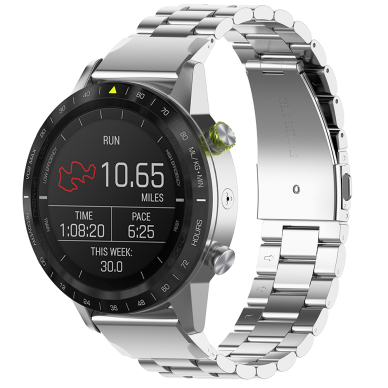 [Užsakomoji prekė] Apyrankė Instinct 2S/2S Solar/Approach S70 42mm/Forerunner 220/230/235/235/630/735 - Techsuit Watchband QuickFit 20mm (W010) - pilkas 3