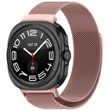 [Užsakomoji prekė] Apyrankė Samsung Galaxy Watch Ultra 47mm - Techsuit Watchband 35mm (W009) - Rožinis