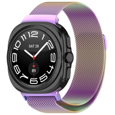 [Užsakomoji prekė] Apyrankė Samsung Galaxy Watch Ultra 47mm - Techsuit Watchband 35mm (W009) - Violetinis