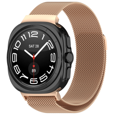 [Užsakomoji prekė] Apyrankė Samsung Galaxy Watch Ultra 47mm - Techsuit Watchband 35mm (W009) - rožinis