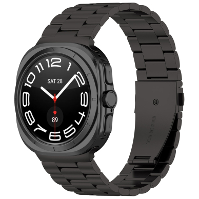 [Užsakomoji prekė] Apyrankė Samsung Galaxy Watch Ultra 47mm - Techsuit Watchband 35mm (W010) - Juodas