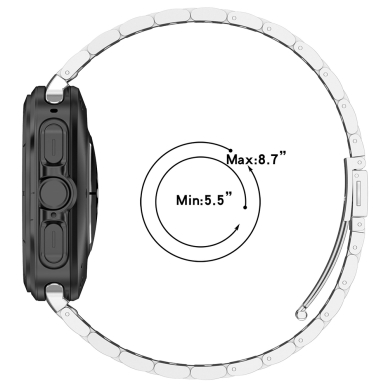 [Užsakomoji prekė] Apyrankė Samsung Galaxy Watch Ultra 47mm - Techsuit Watchband 35mm (W010) - Rožinis 3