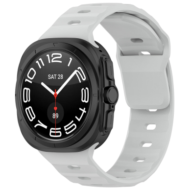 [Užsakomoji prekė] Apyrankė Samsung Galaxy Watch Ultra 47mm - Techsuit Watchband (W055) - Pilkas