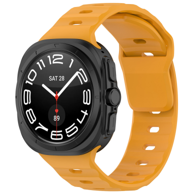 [Užsakomoji prekė] Apyrankė Samsung Galaxy Watch Ultra 47mm - Techsuit Watchband (W055) - Oranžinis