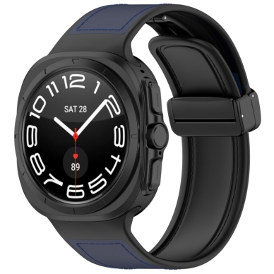 [Užsakomoji prekė] Apyrankė Samsung Galaxy Watch Ultra 47mm - Techsuit Watchband (W056) - Tamsiai mėlynas