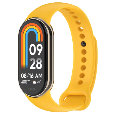 [Užsakomoji prekė] Apyrankė Xiaomi Mi Band 8/8 NFC - Techsuit Watchband (W014) - geltonas