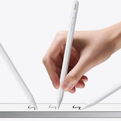 [Užsakomoji prekė] Stylus Pen Apple iPad - Baseus (SXBC060302) - Baltos spalvos 4