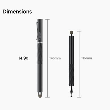 [Užsakomoji prekė] Stylus Pen Universal - Spigen - Juodas 10