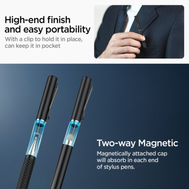 [Užsakomoji prekė] Stylus Pen Universal - Spigen - Juodas 8