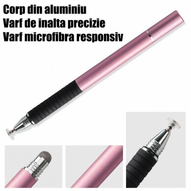 [Užsakomoji prekė] Stylus Pen Universal - Techsuit (JC02) - Light Rožinis 1
