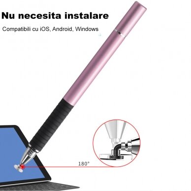 [Užsakomoji prekė] Stylus Pen Universal - Techsuit (JC02) - Rožinis 6