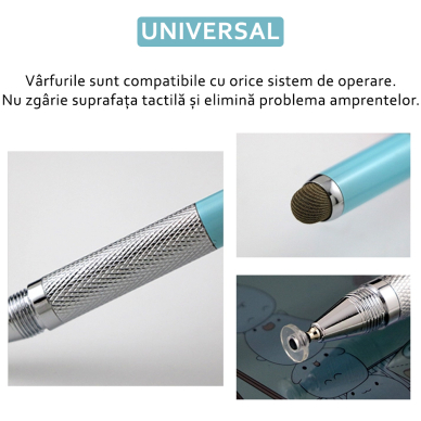 [Užsakomoji prekė] Stylus Pen Universal - Techsuit (JC03) - Turquoise 2