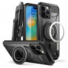 Apsauginis dėklas Supcase UB PRO MAG MAGSAFE IPHONE 15 PRO Juodas