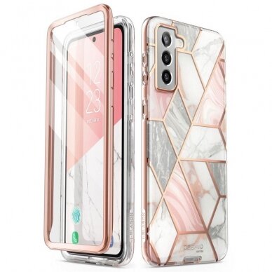 AKCIJA! DĖKLAS SUPCASE COSMO GALAXY S21 FE MARBLE