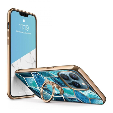 Dėklas SUPCASE IBLSN COSMO SNAP IPHONE 13 PRO Mėlynas