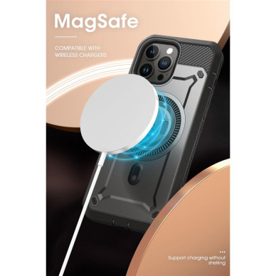 Dėklas SUPCASE UB PRO MAG MAGSAFE IPHONE 14 PRO MAX Juodas 3