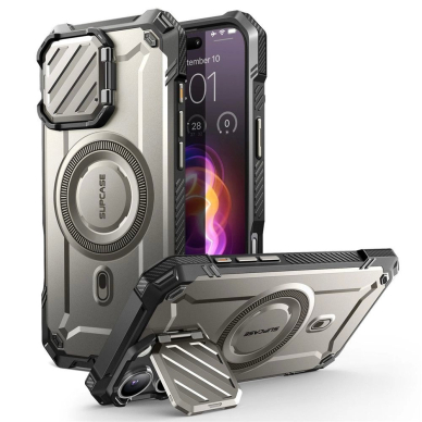 Supcase UB XT Mag Dėklas MagSafe iphone 16 Pro Max - Pilkas