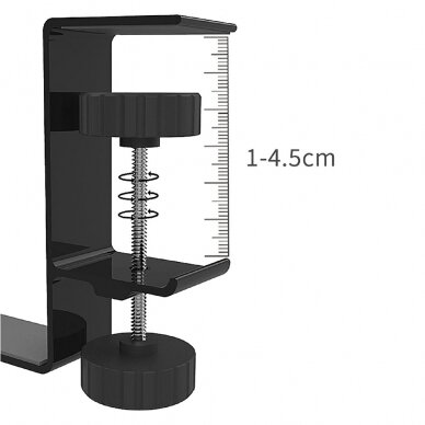 [Užsakomoji prekė] Laikiklis Birou Multifunctional, Organizator Genti, Casti - Techsuit (DH2) - Juodas 4