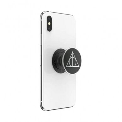 [Užsakomoji prekė] Laikiklis - Popsockets PopGrip - Enamel Deathly Hallows 1