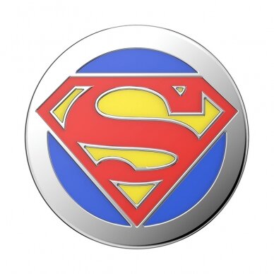 [Užsakomoji prekė] Laikiklis - Popsockets PopGrip - Enamel Superman 2