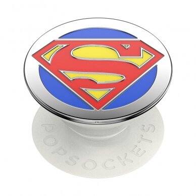 [Užsakomoji prekė] Laikiklis - Popsockets PopGrip - Enamel Superman