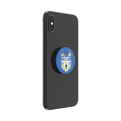 [Užsakomoji prekė] Laikiklis - Popsockets PopGrip - Geo Wolf 2