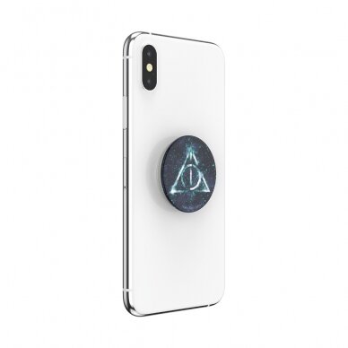 [Užsakomoji prekė] Laikiklis - Popsockets PopGrip - Glitter Deathly Hallows 3